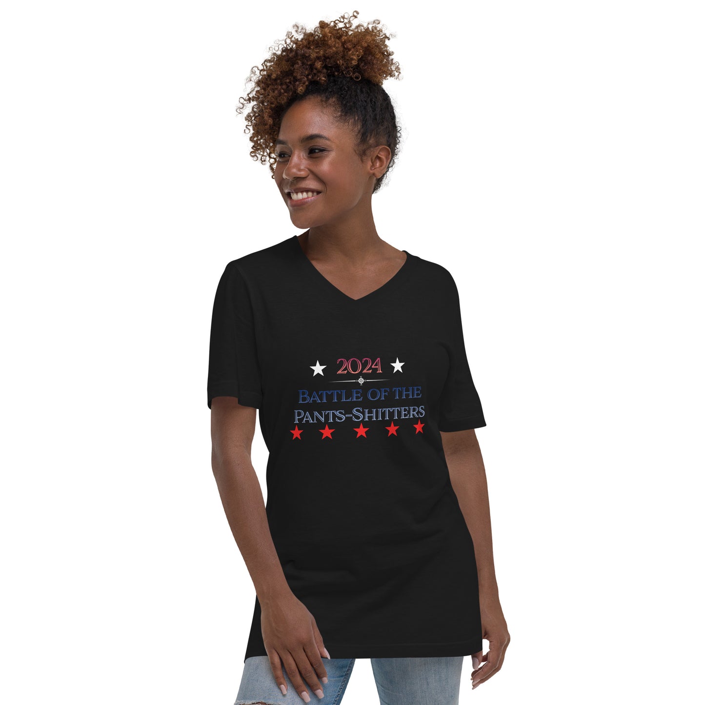 2024 Unisex V-Neck T-Shirt