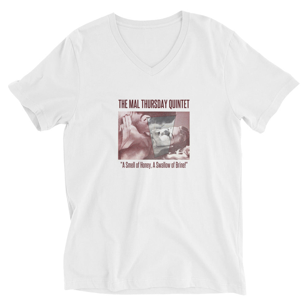 Mal Thursday Quintet - A Taste of Honey Unisex V-Neck T-Shirt